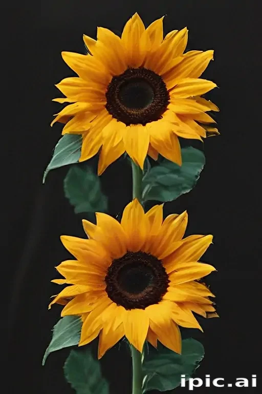 aesthetic sunflower background