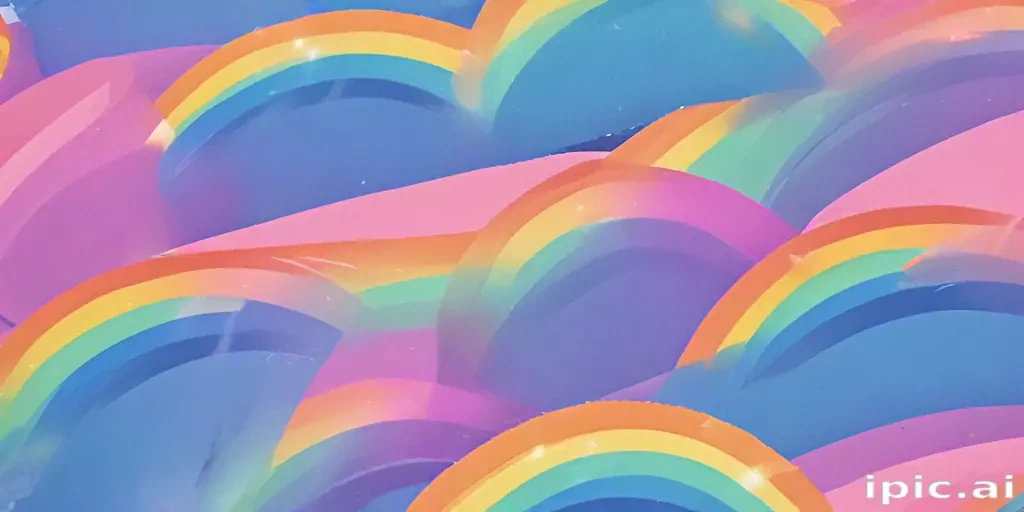 rainbow backround