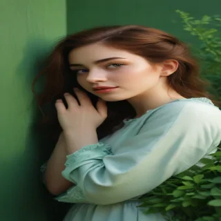 green background aesthetic