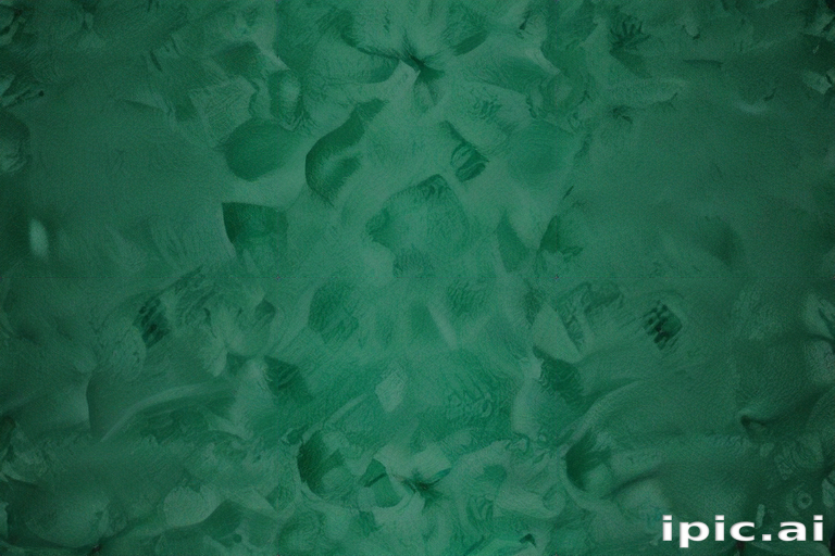 Vibrant Green Abstract Texture with Subtle Patterns and Depth Effect