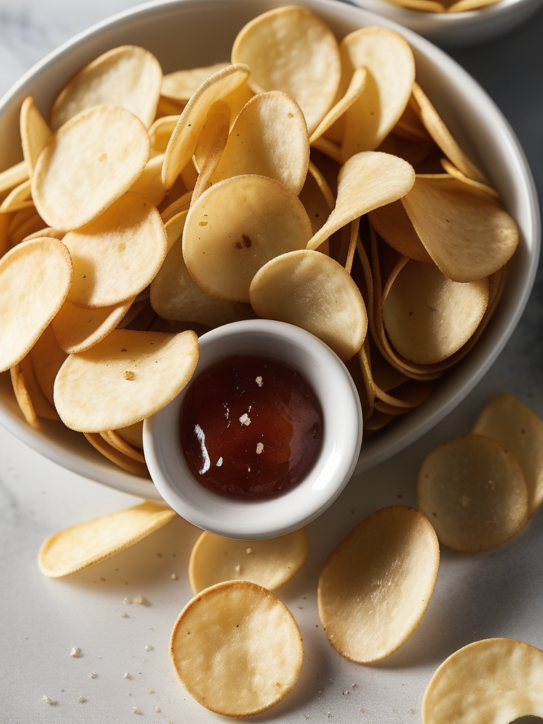 baked salt and vinegar chips
