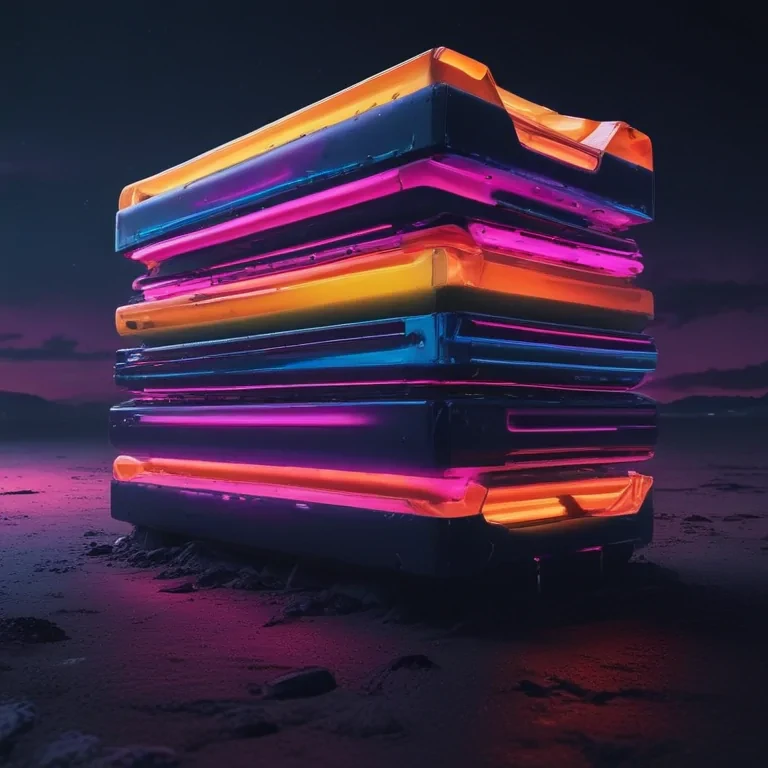 neon colored backgrounds
