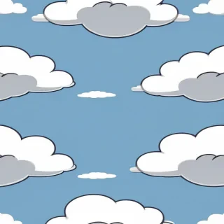 cartoon cloud wallpaper
