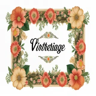vintage floral png