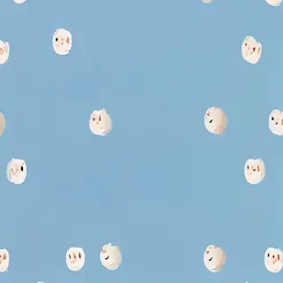 aesthetic cute blue background