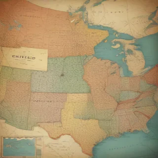 united states map with state names