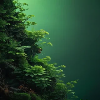 green iphone background