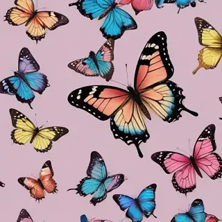 aesthetic butterfly wallpaper