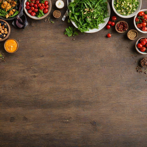 background of table