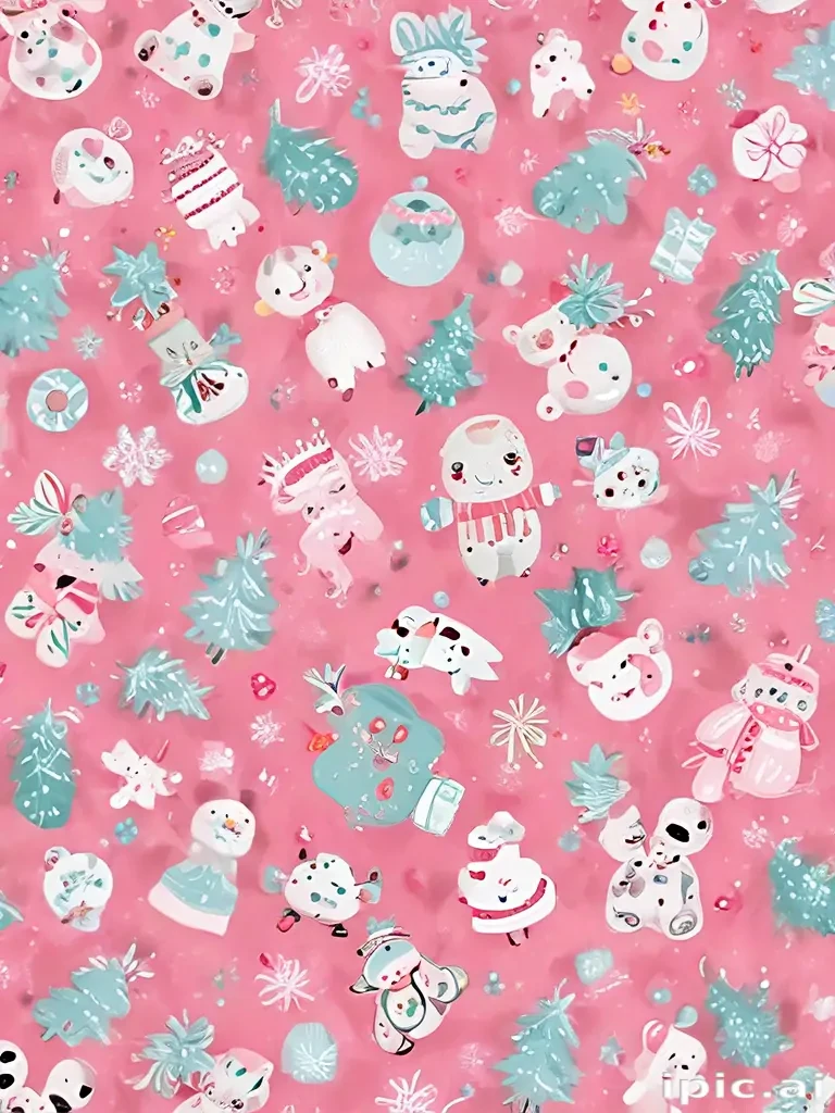 girly cute christmas wallpaper