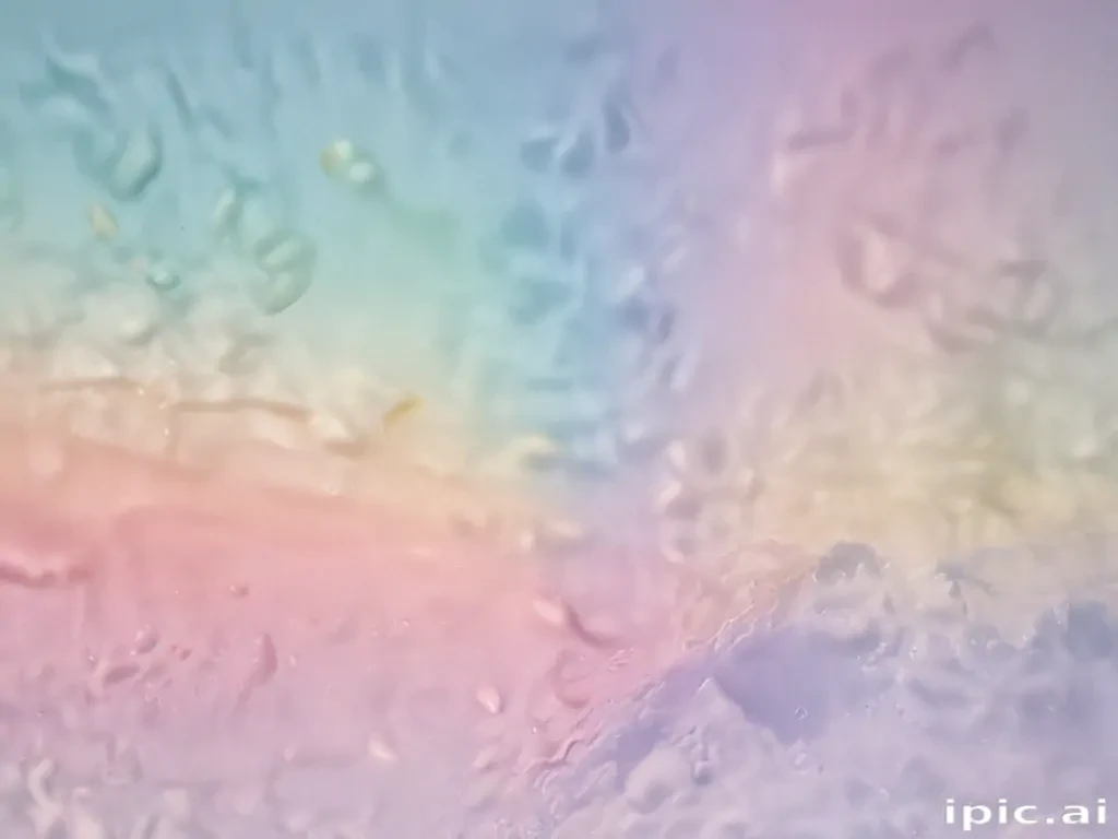 pastel rainbow