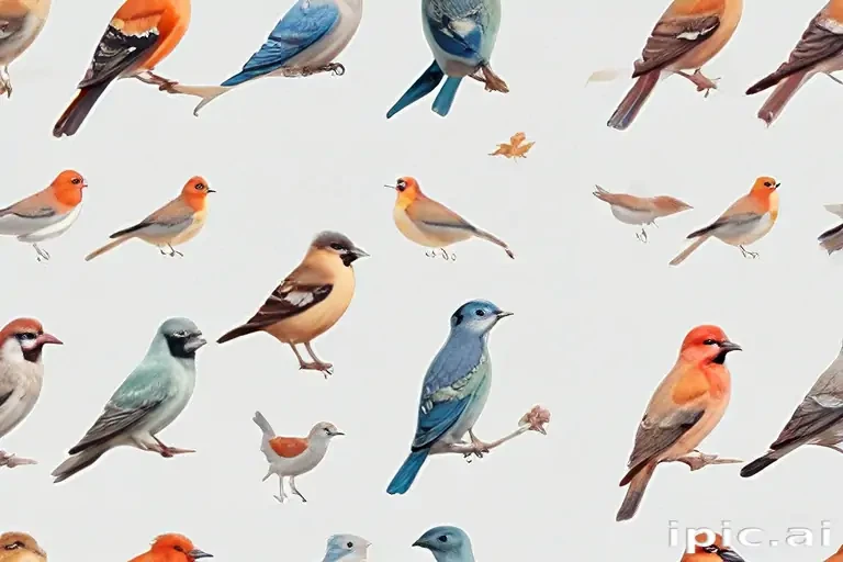 birds transparent