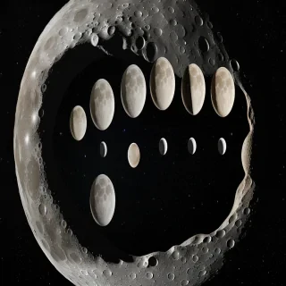 moon phases png