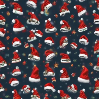 christmas hat no background