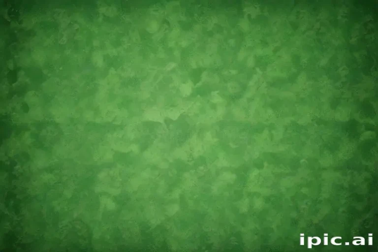 Vibrant Green Texture Background with Subtle Patterns and Depth Effects