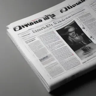 newspaper transparent