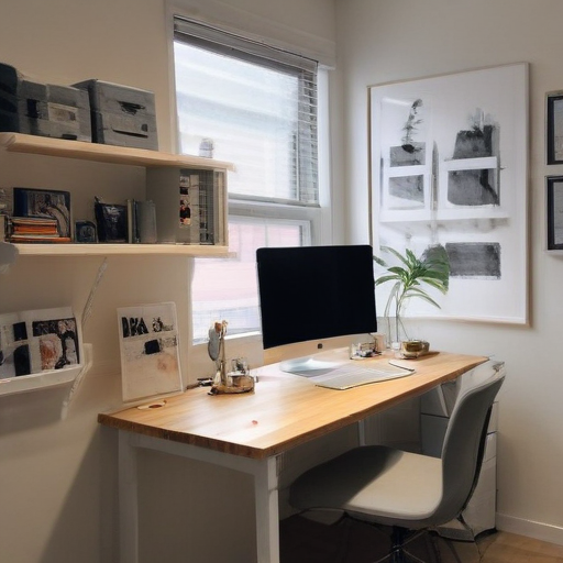 full room layout ikea inspired office room with windows for artists and ...