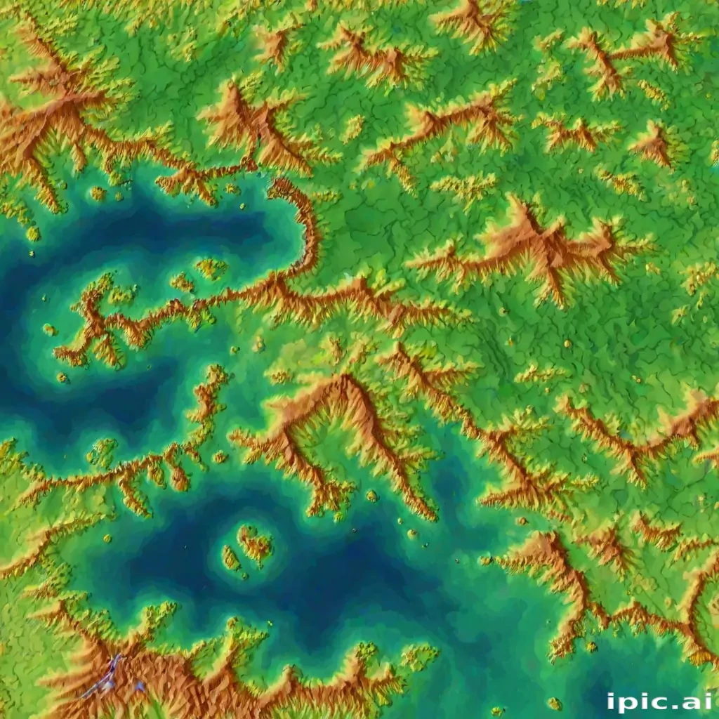 topography png