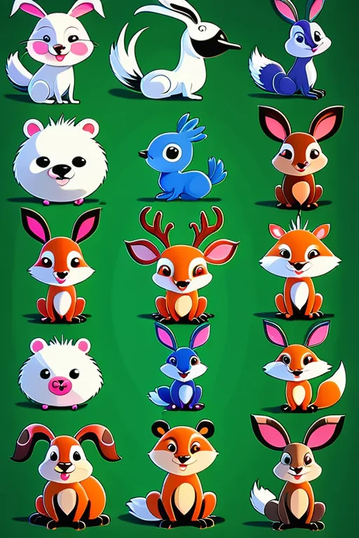 pics of animated animals