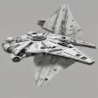 millennium falcon clip art
