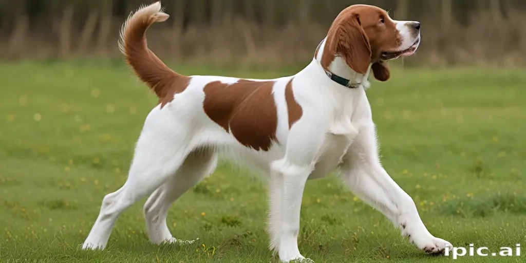 irish red and white setter