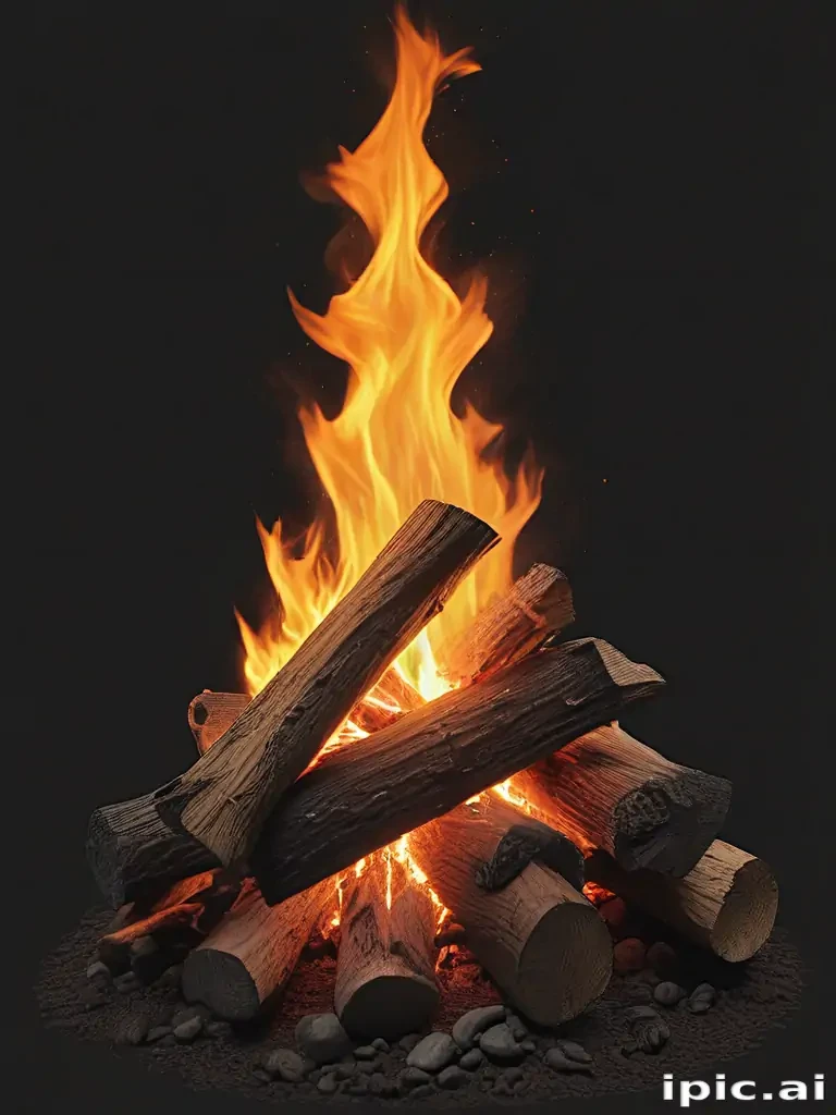 camp fire png
