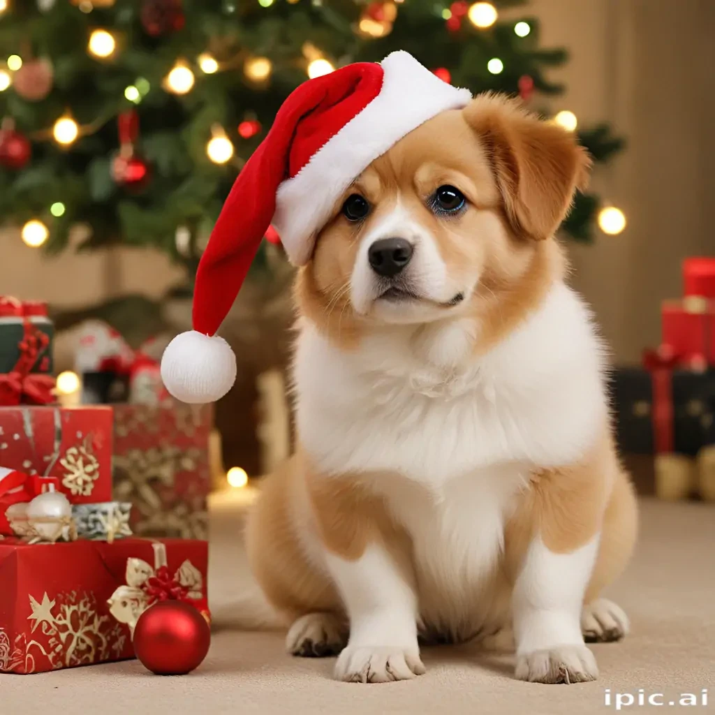 christmas dogs wallpaper