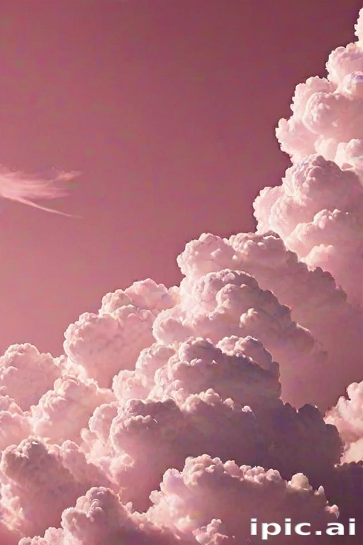 pink cloud wallpaper