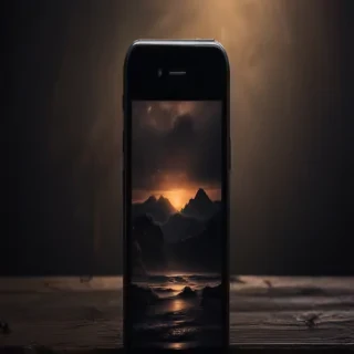 iphone dark wallpaper