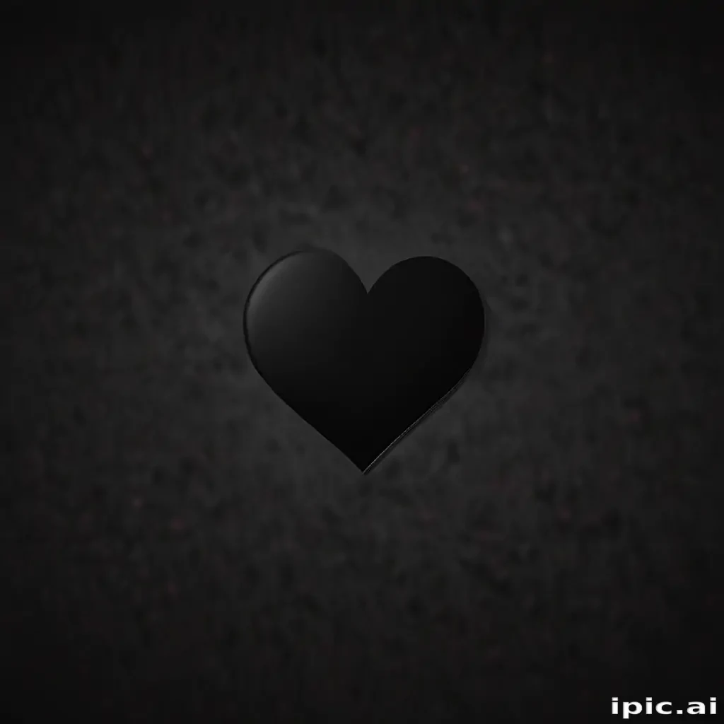 black heart background