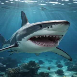 shark background