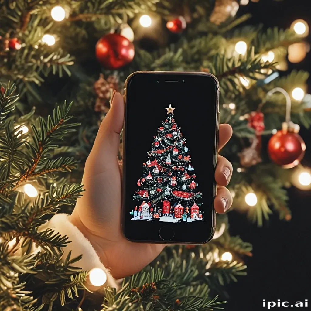 iphone christmas wallpaper aesthetic