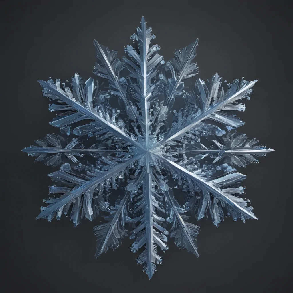 snowflake clipart transparent background