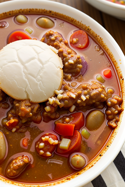sloppy joes with chicken gumbo soup