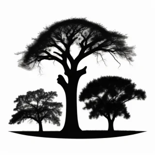 tree png silhouette