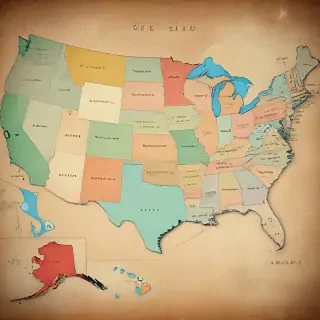 map of states