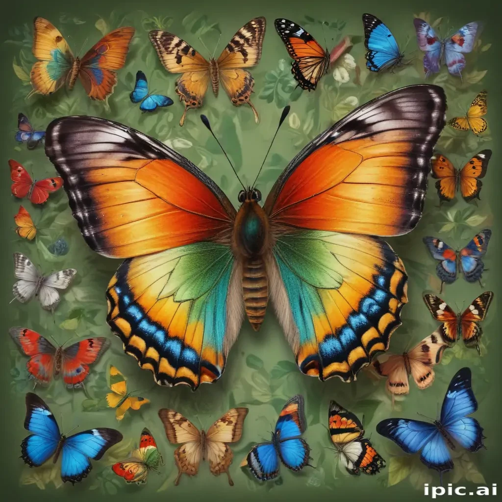 pictures of butterflies to draw