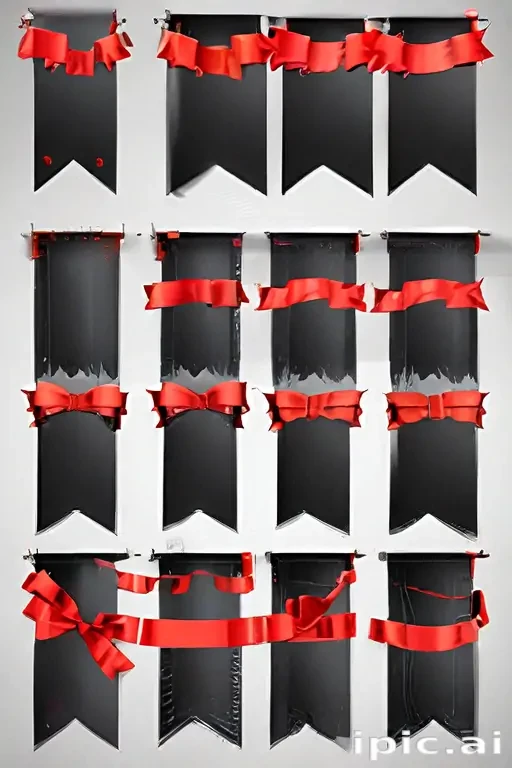 ribbon banners
