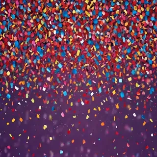confetti vector