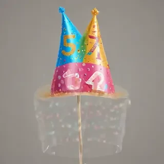 transparent background birthday hat