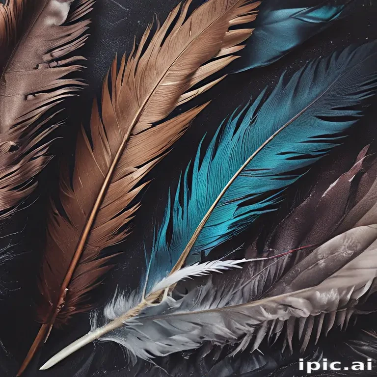 feather background