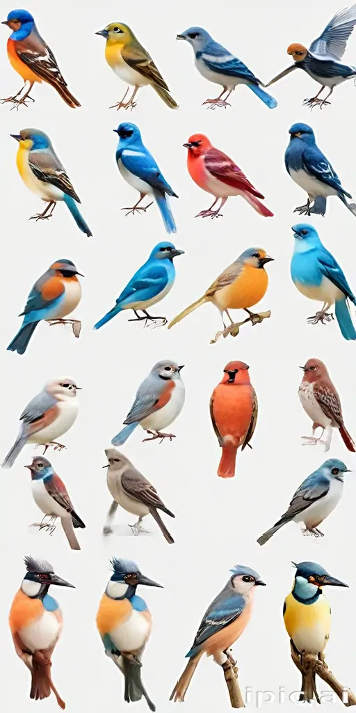 birds transparent background