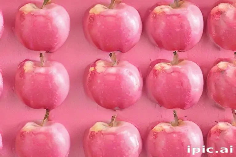 pink apple wallpaper