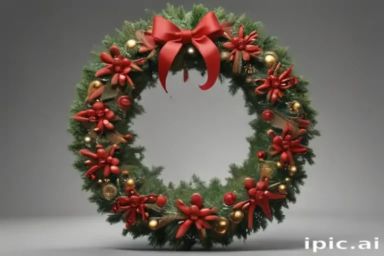 christmas wreath transparent