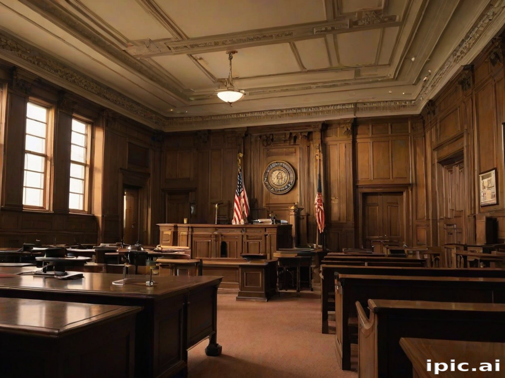 courtroom background