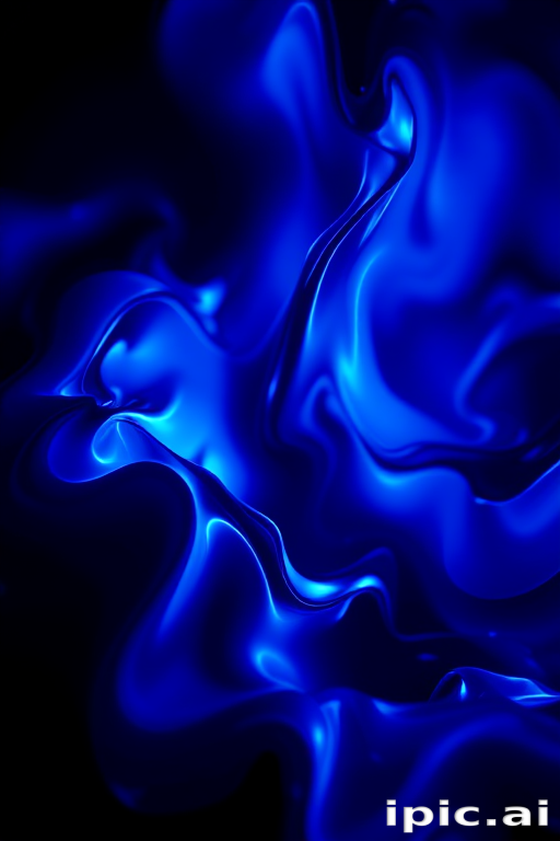 blue phone wallpaper