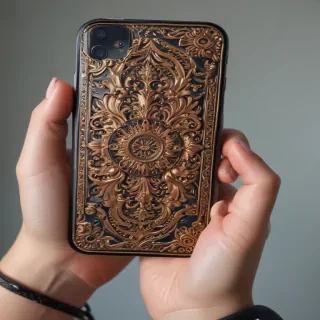 phone in hand png