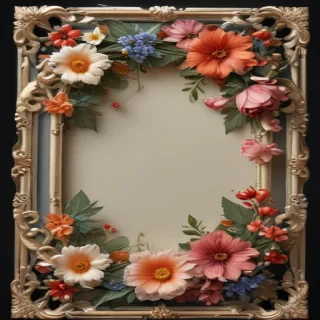 floral frame