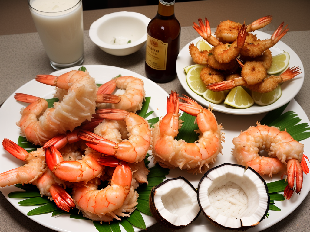 what goes with coconut shrimp
