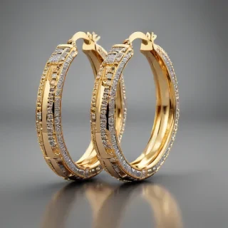 hoop earrings png